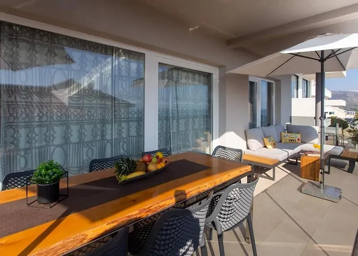 公寓 Family-friendly With Swimming Pool Businci, Ciovo - 21999 特罗吉尔